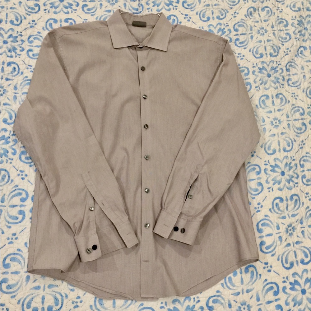 Kenneth Cole Reaction Men’s Slim-Fit Dress Shirt